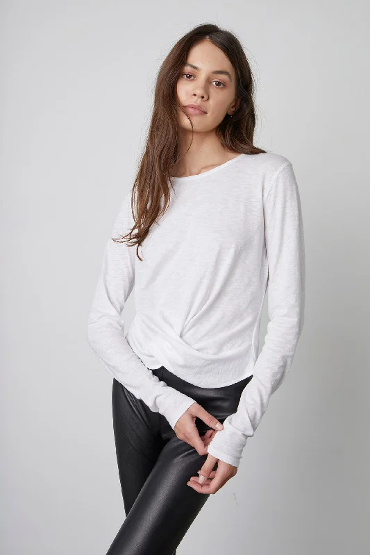 BEATRICE FRONT TWIST TEE