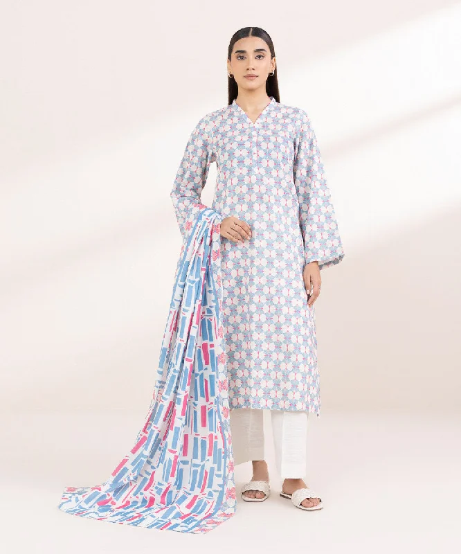 Printed Khaddar Dupatta