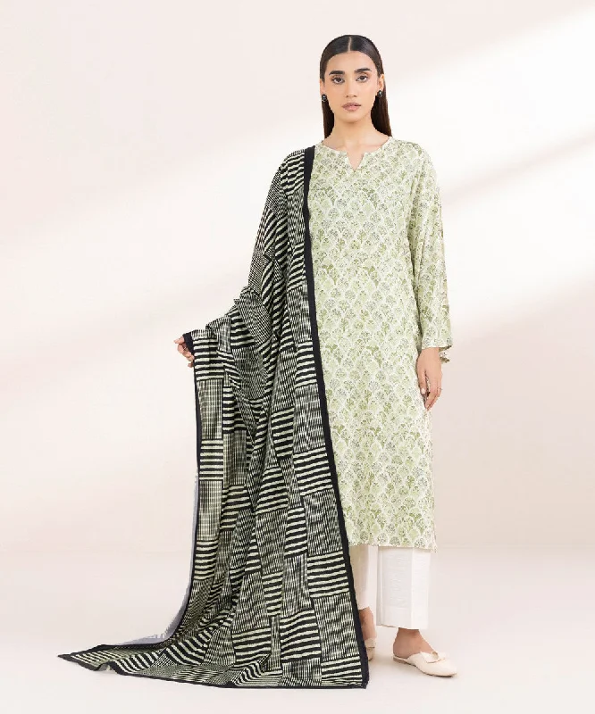 Printed Linen Dupatta