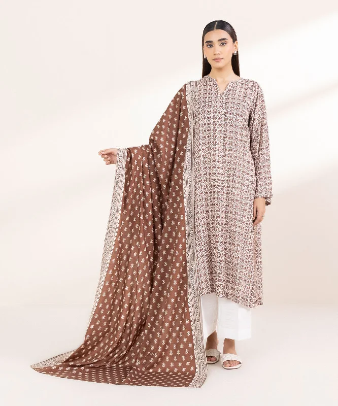 Printed Linen Dupatta