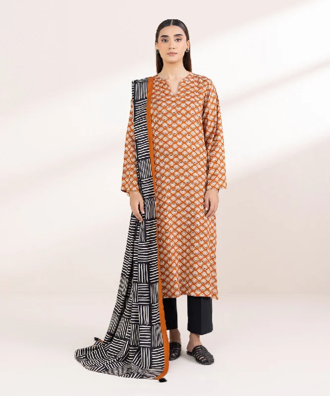 Printed Linen Dupatta