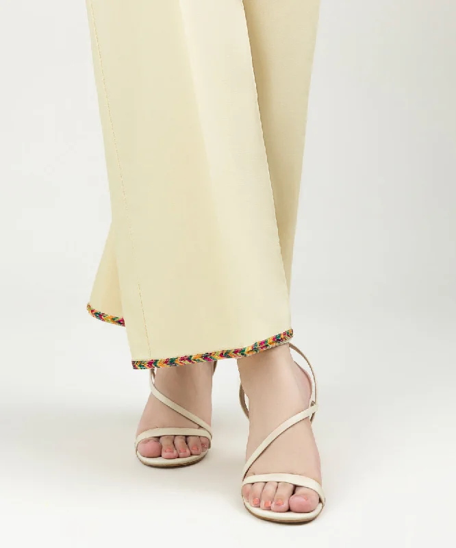 Embroidered Cambric Culottes