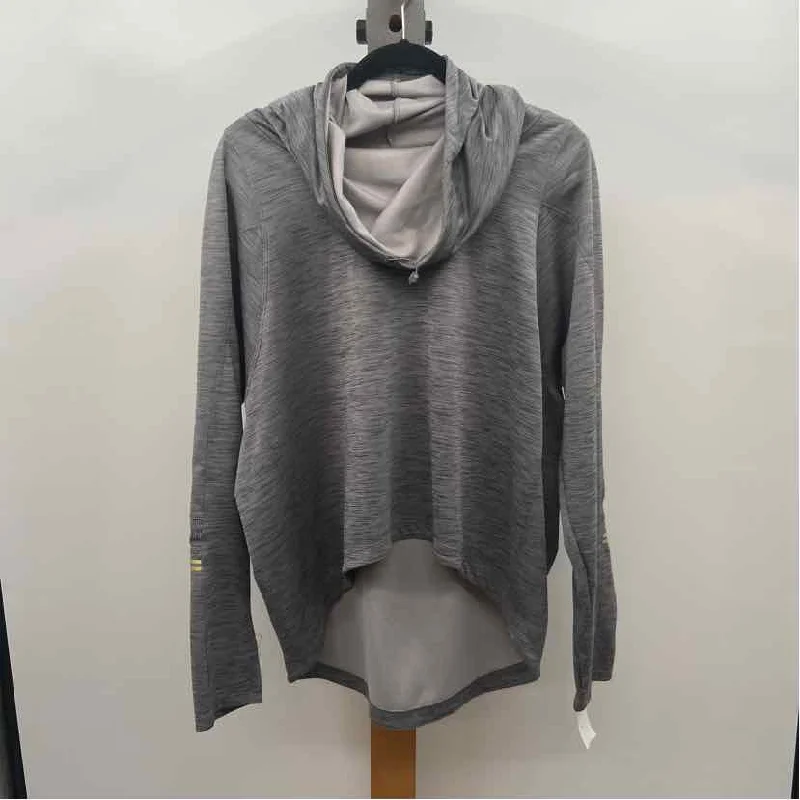 Nike Women's Size XL Gray Heathered Long Sleeve Shirt