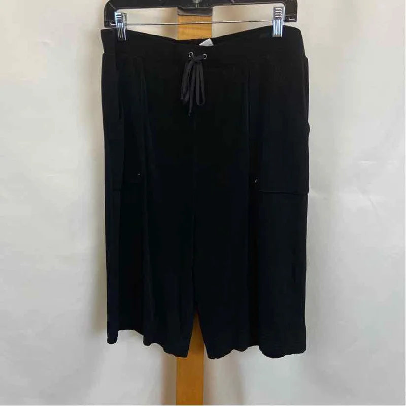 Chico's Women's Size XL Black Solid Capris