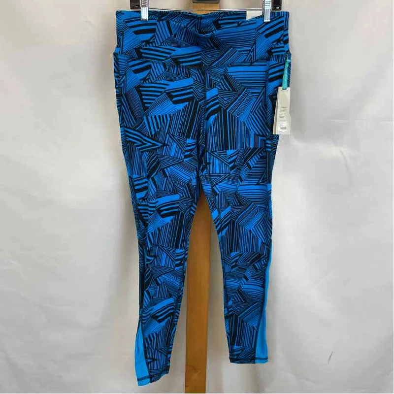 LIVI active Women's Size L Teal Print Leggings