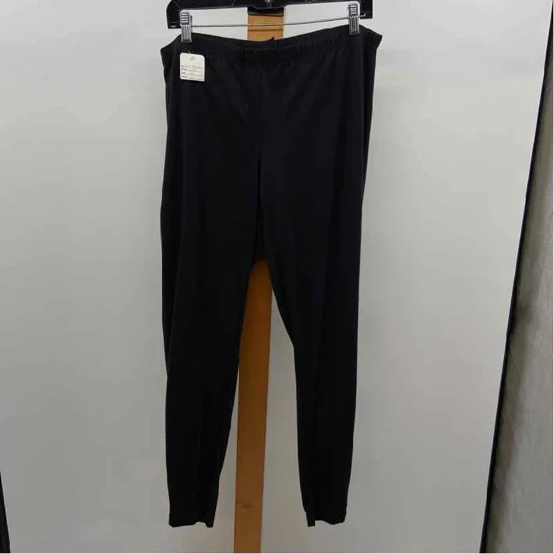 Neon Buddha Women's Size XL Black Solid Pants