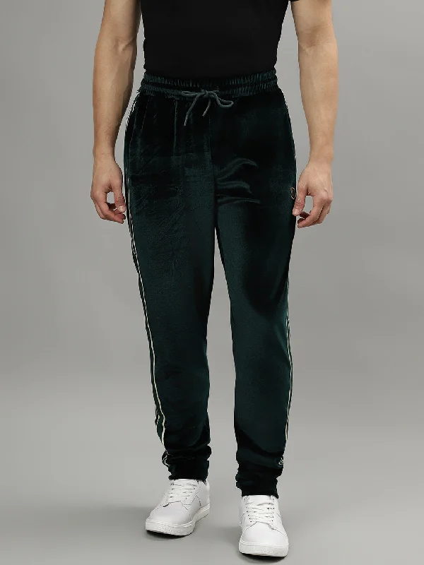 Iconic Men Solid Regular Fit Trackpant