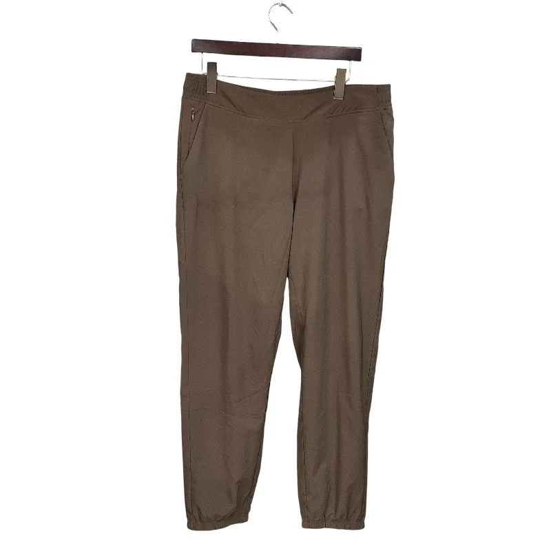 Athletic Pants By Zero Xposure In Brown, Size: L