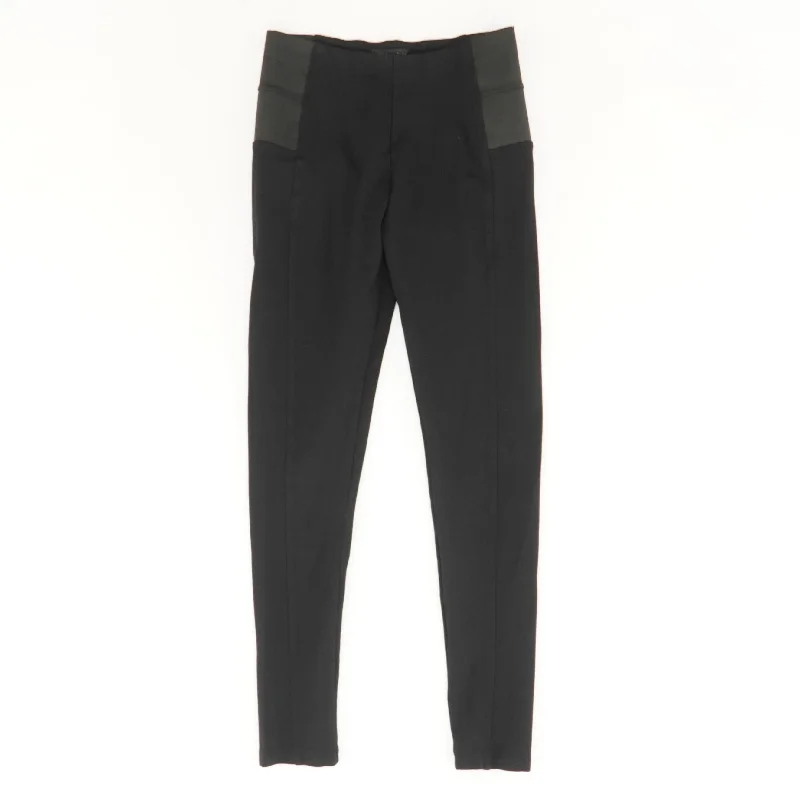 Black Solid Dress Pants