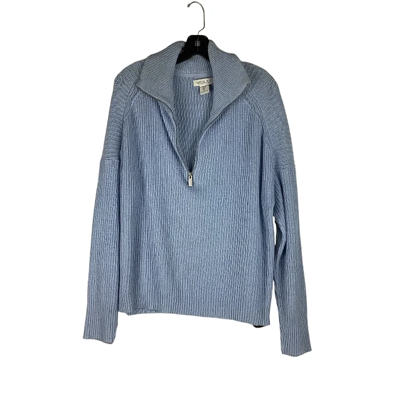 Top Long Sleeve Basic By Rachel Zoe In Blue, Size: L