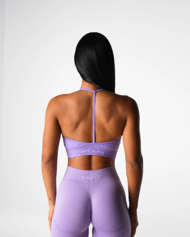 Lilac Wander Seamless Bra