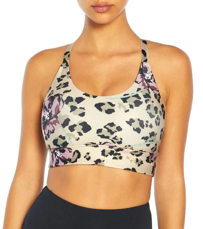 Marika Kai Sports Bra Valerian Leopard Floral