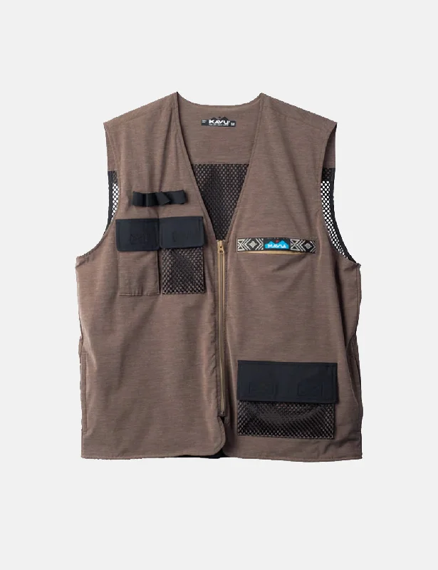 Kavu All Nighter Vest - Earthly Brown