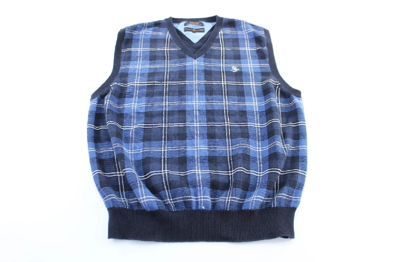 Tommy Hilfiger Golf Plaid Sweater Vest